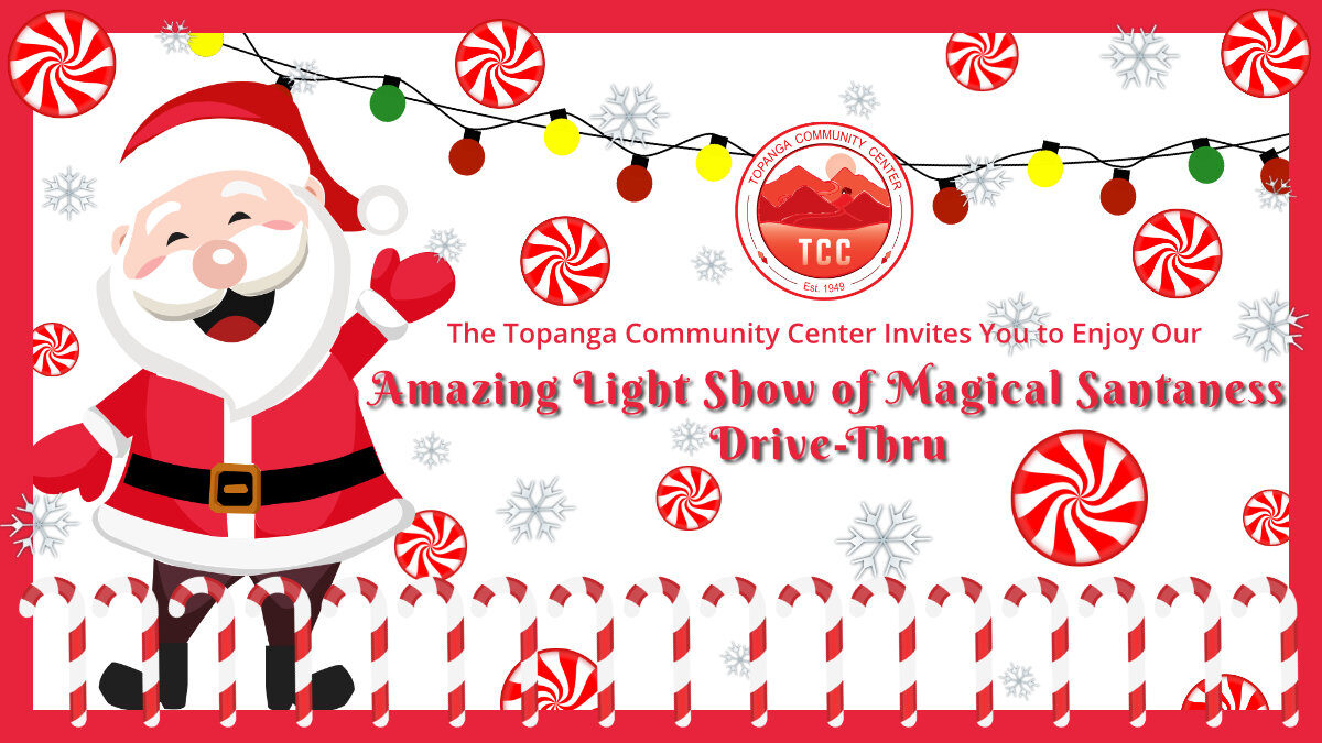 ENCORE Show Sunday 5 – 6pm!! Amazing Light Show of Magical Santaness Drive-Thru at TCC