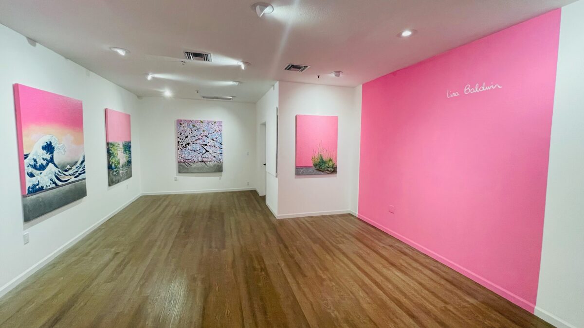 Topanga Has Its Own “Pink Wall” for Two Weeks