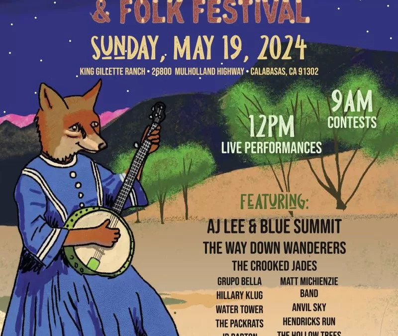 2024 Topanga Banjo Fiddle Contest & Folk Festival